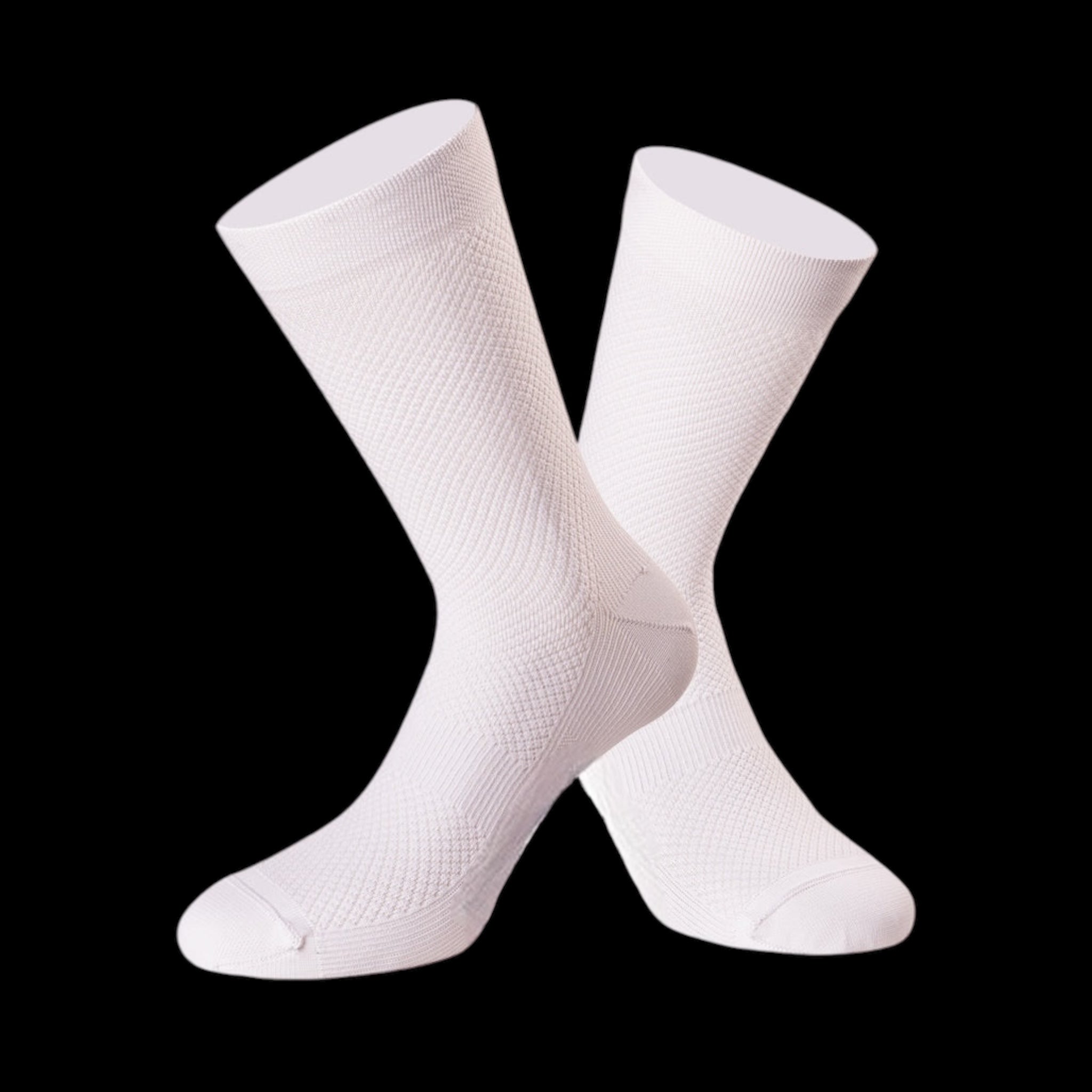 Jönköpings Cykelklubb [UNISEX] LA CHEMISE WHITE SOCK JUST WHITE SOCKS