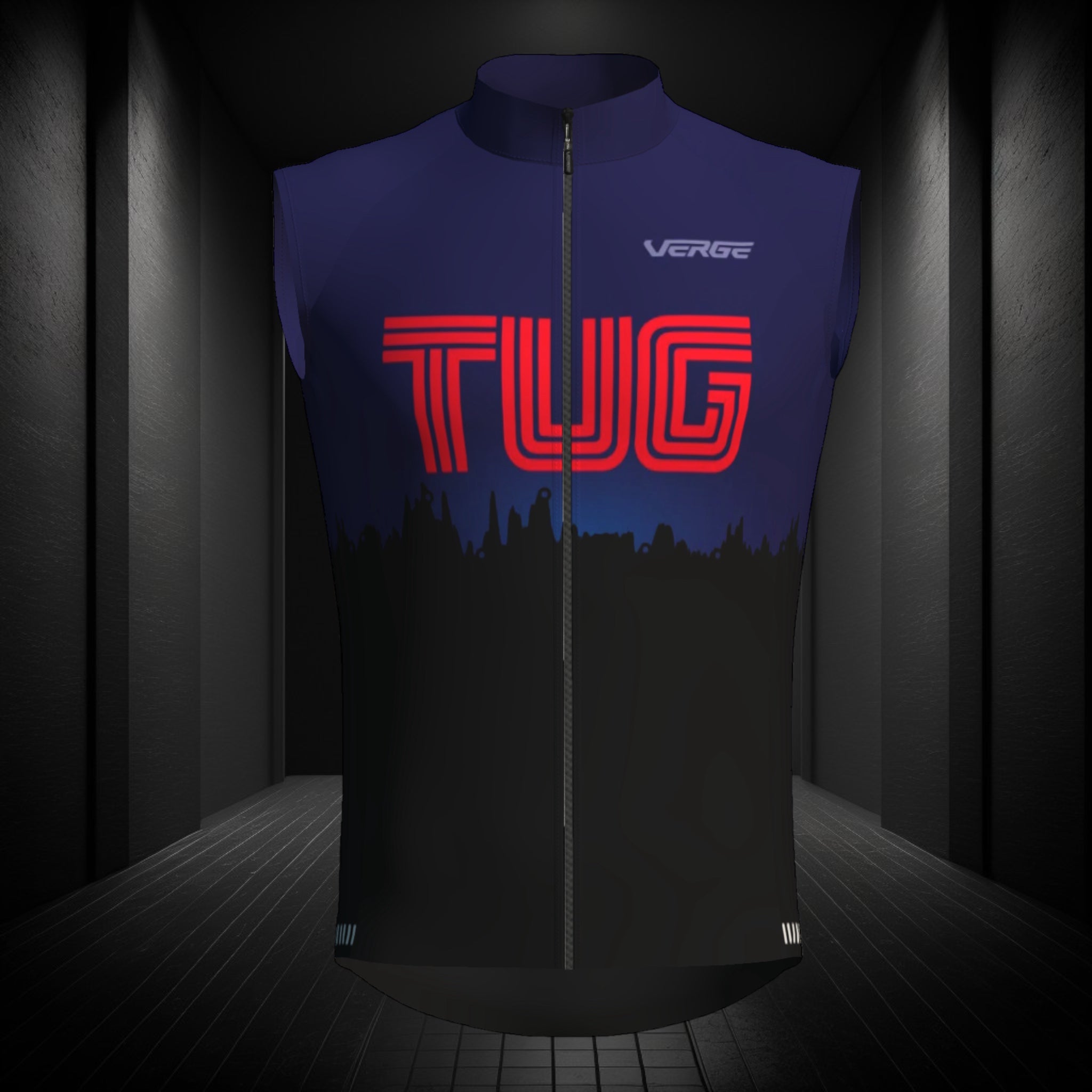 TUG [HERR]  Vest Flight - 3 BACK POCKETS