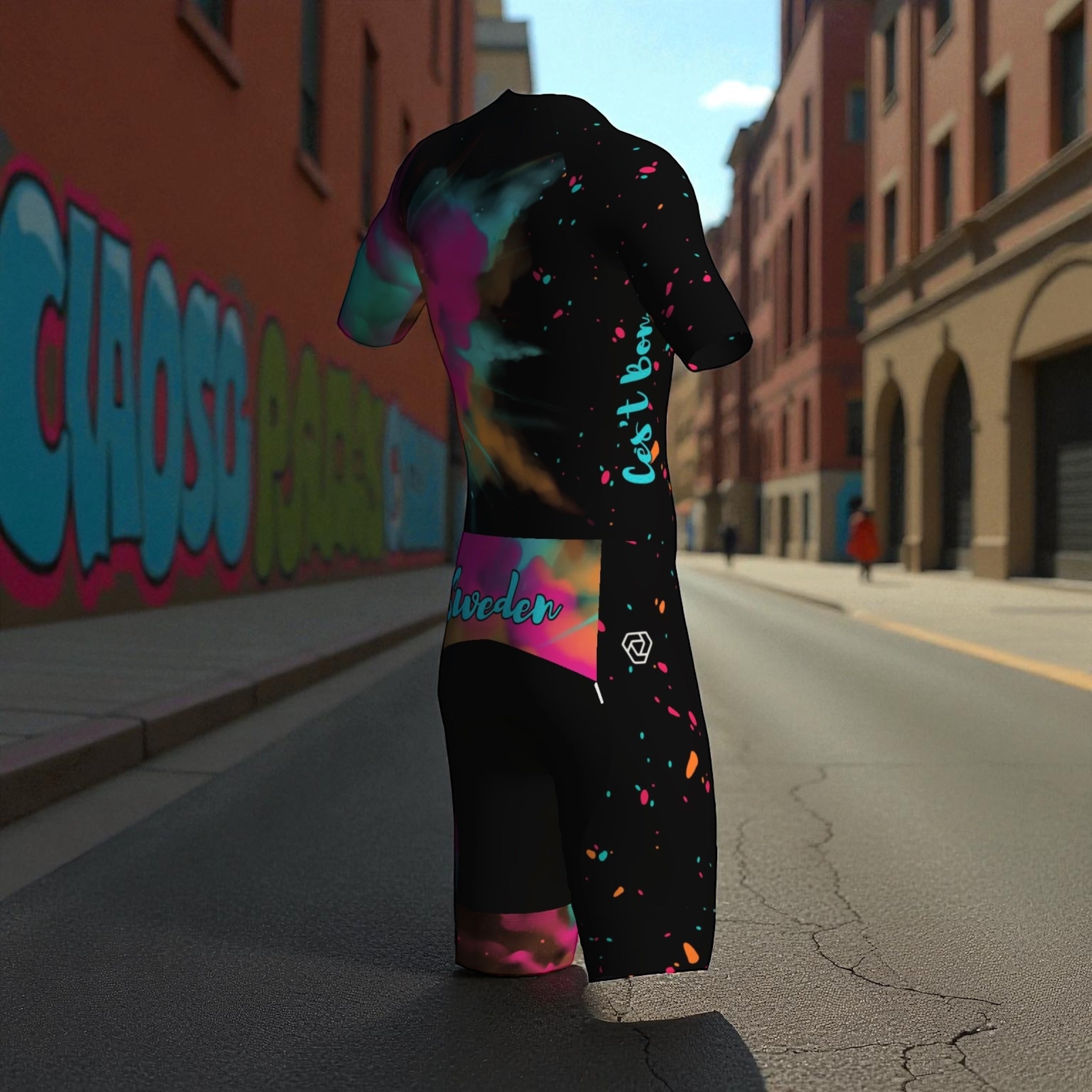 MALLIS 2026 - SPEEDSUIT [MED FICKOR] - Strike 2.1 Carrera Short Sleeve Speedsuit