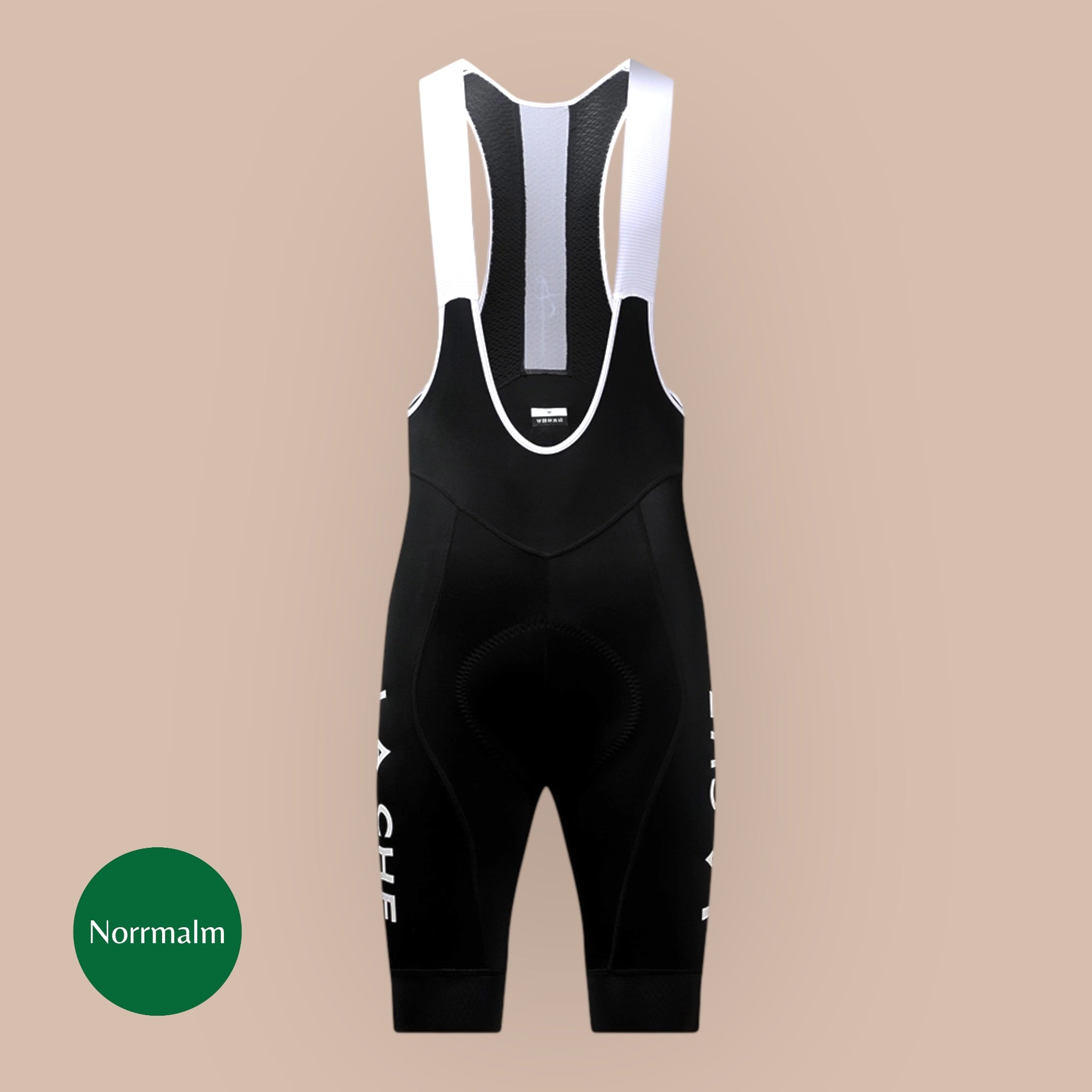 NORRMALM BIBS [BLACK/LOGO]