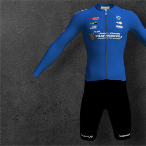 TEAM UV [HERR]  -  STRIKE LS CARRERA Speedsuit [LONG +2cm] (With Pockets) - BLÅ