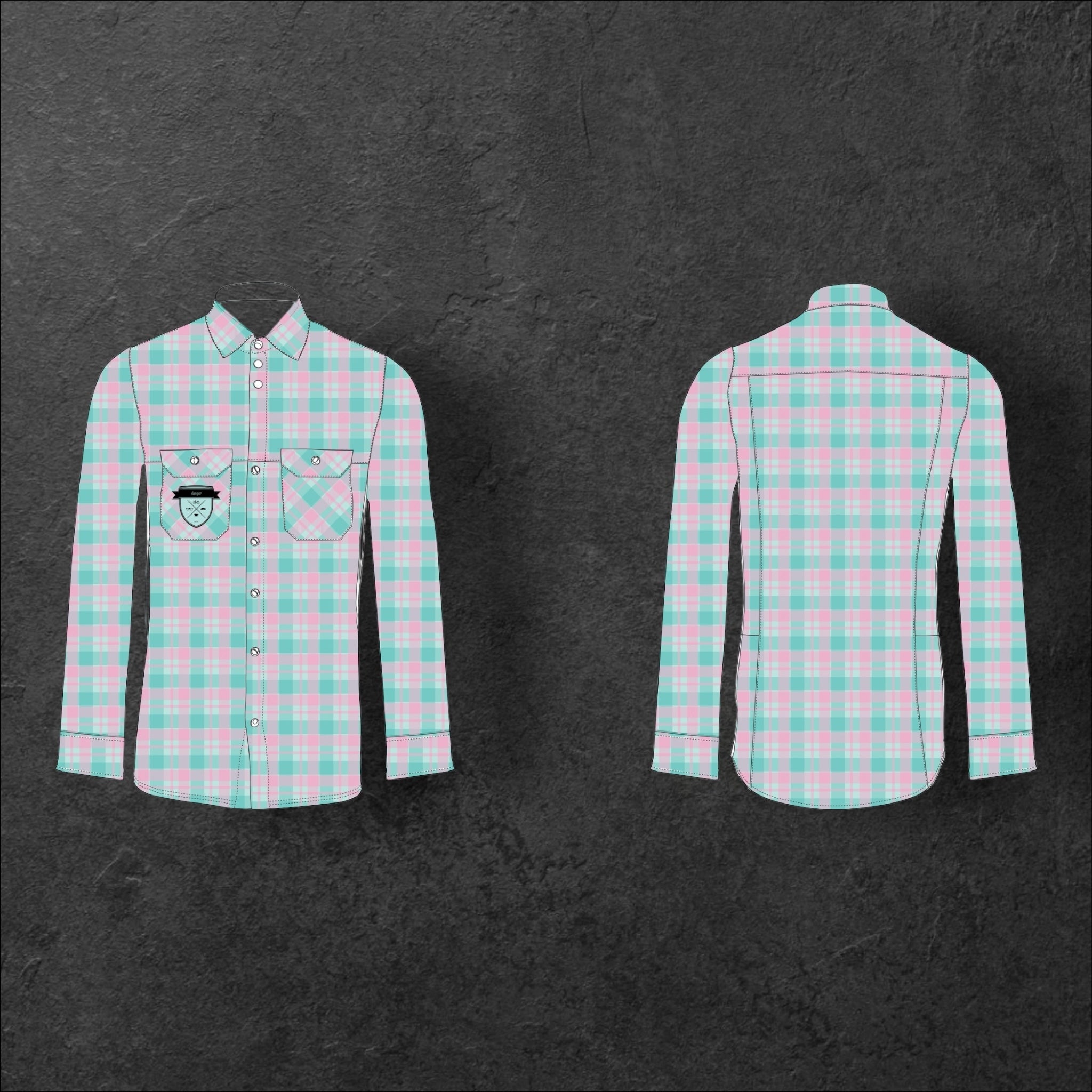 DANGER [HERR] - BACKROAD  SHIRT