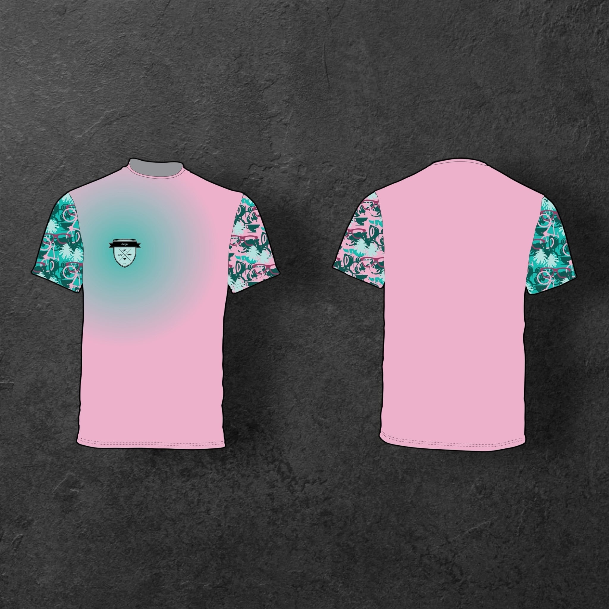 Danger [HERR] Tech Tee Shirt Short Sleeve