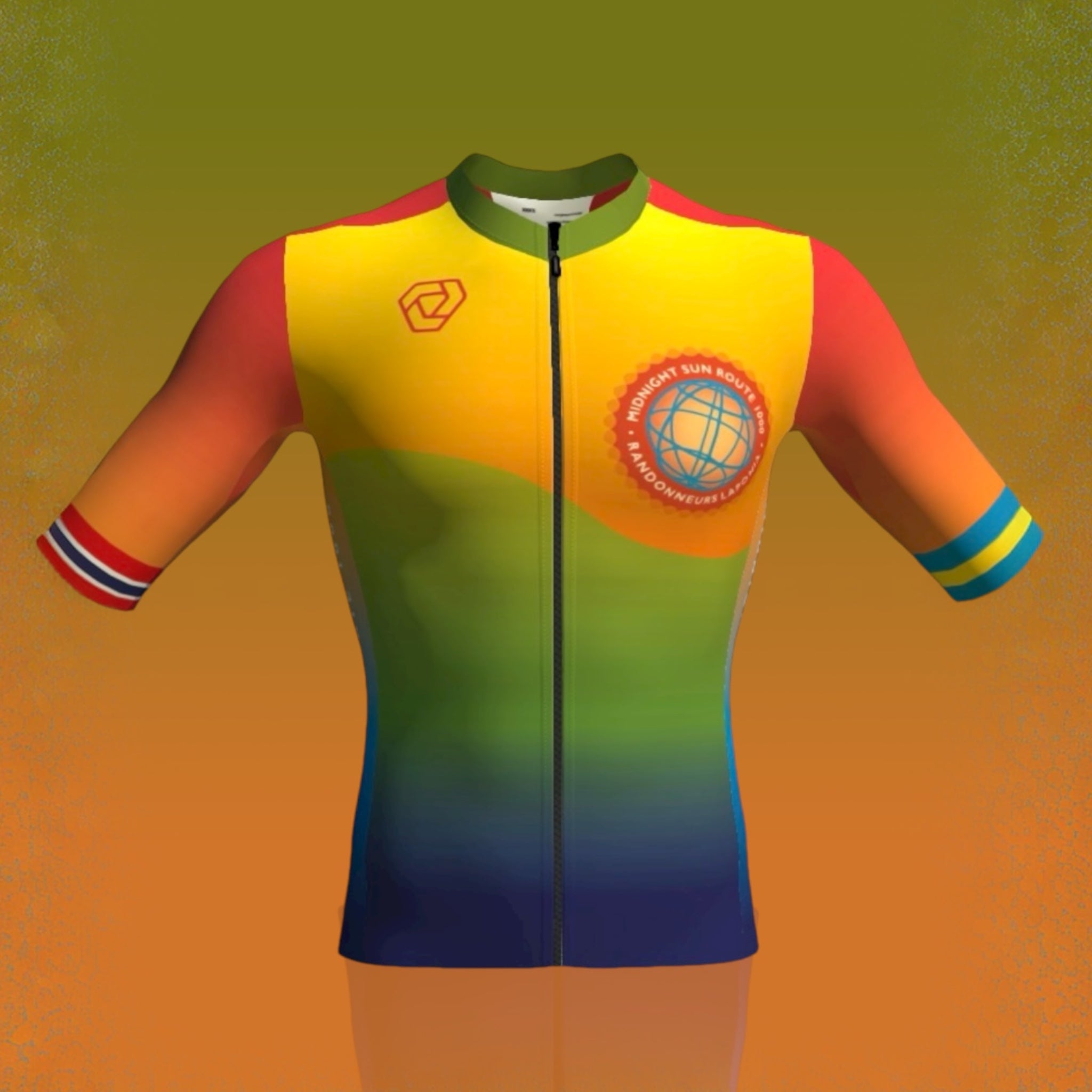 Midnight Sun Route 1000 [MEN] - GRAND 3.0 SS JERSEY [[ART 67253]