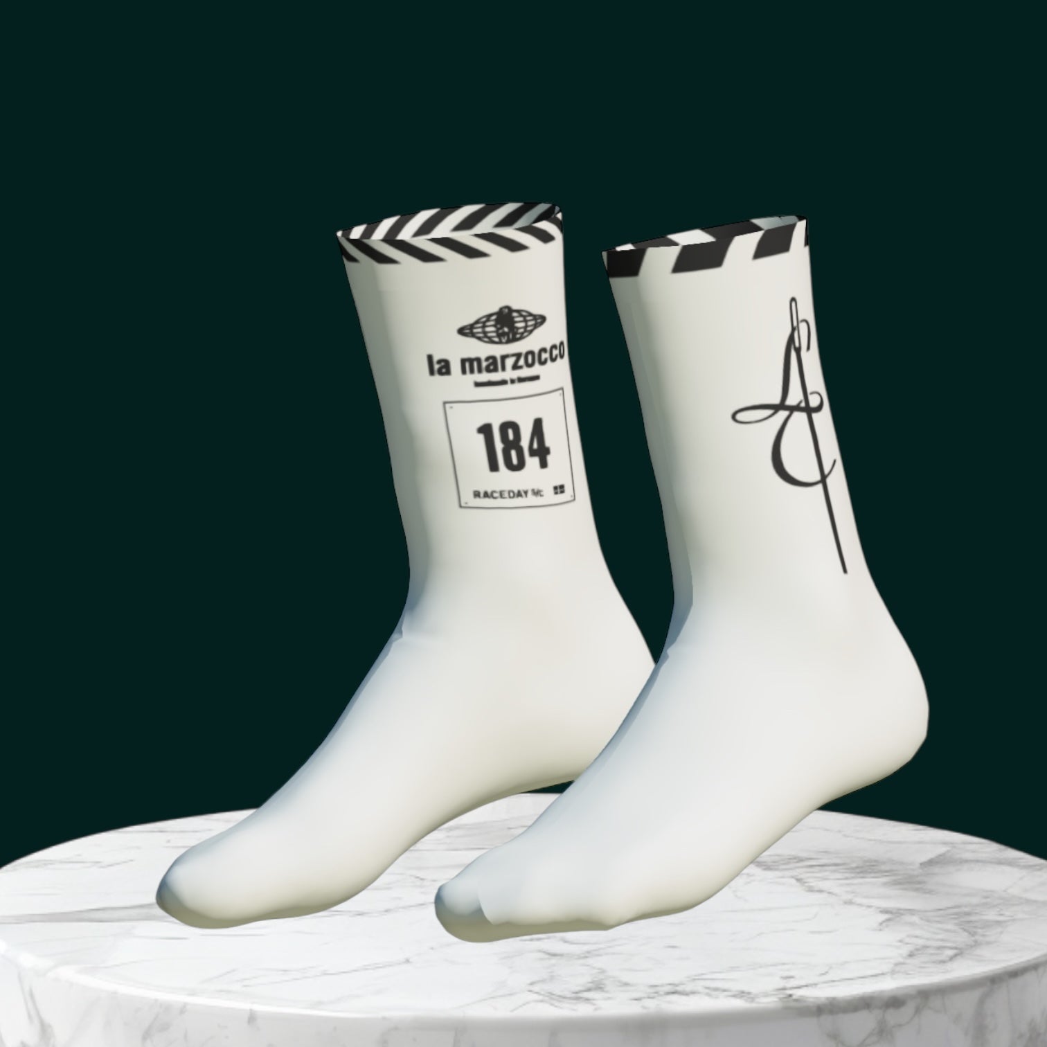 LCCC VERGE LUXURY AEROSTRUMPA [WHITE]