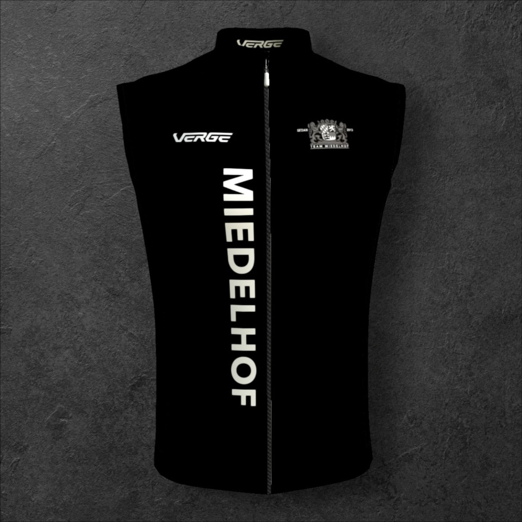 Miedelhof Vest Flight (3 BACK POCKETS) [BLACK]