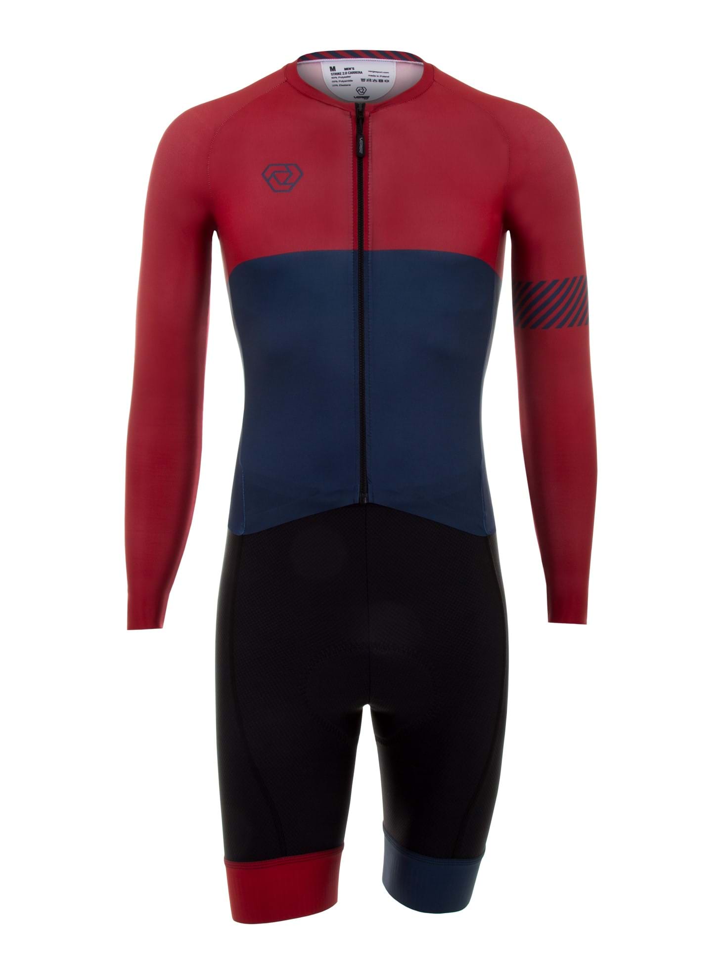 TEAM UV [HERR]  -  STRIKE LS CARRERA Speedsuit [LONG +2cm] (With Pockets) - BLÅ
