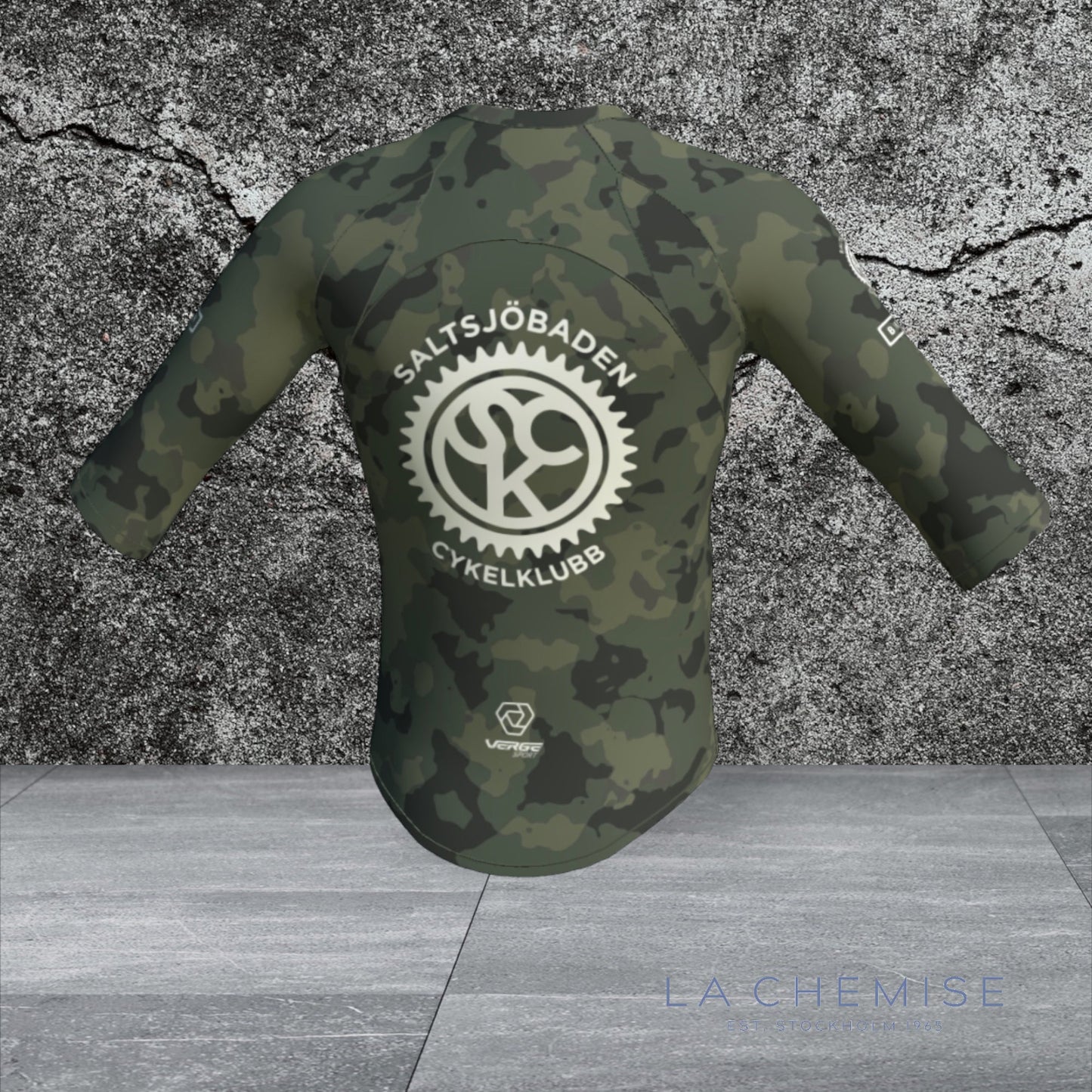 Saltsjöbaden CK [HERR] (CAMO) TERRA LONG SLEEVE JERSEY