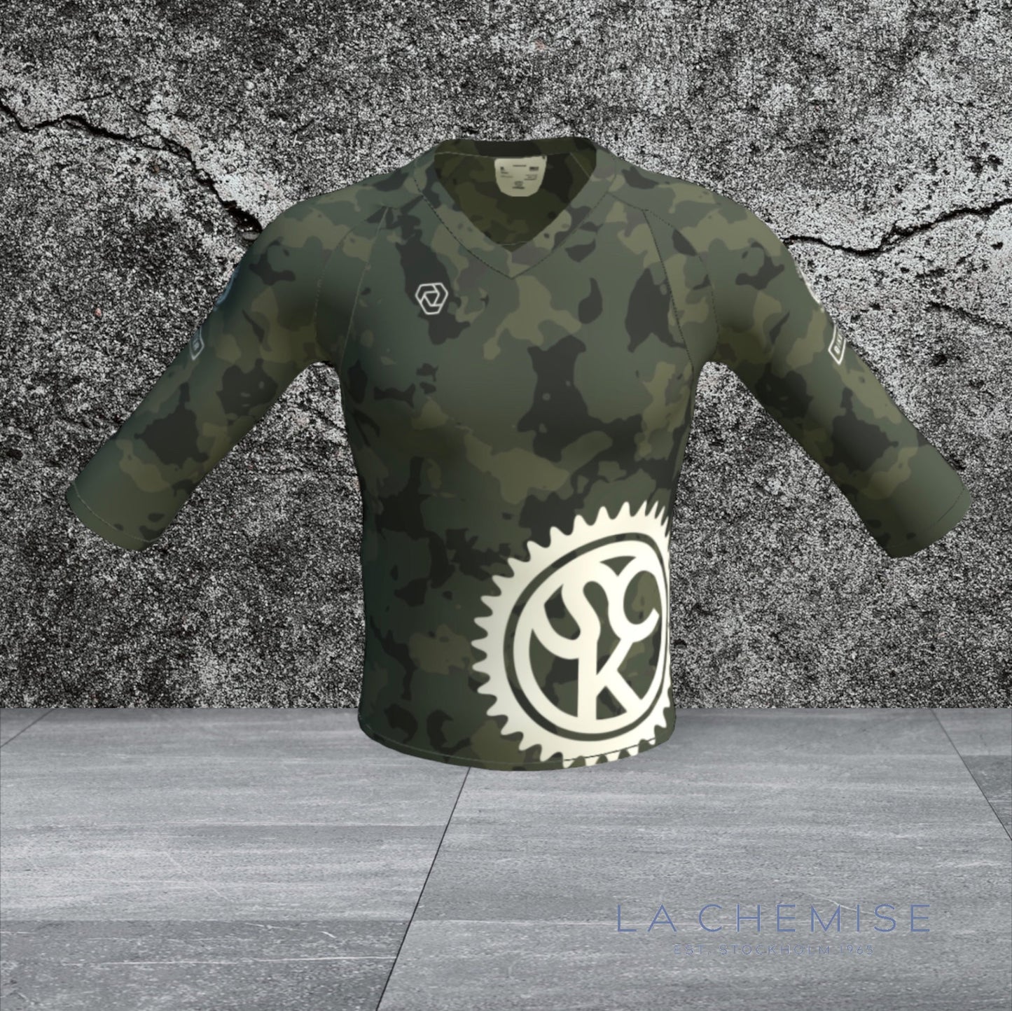 Saltsjöbaden CK [HERR] (CAMO) TERRA LONG SLEEVE JERSEY