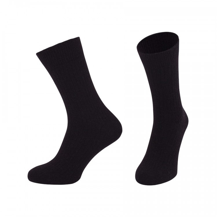 Team Sigge Sport [HERR] // JUST BLACK CYCLING SOCK