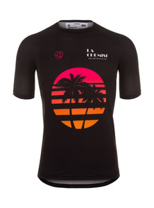 Running SS Jersey [TROPICAL SUNSET] FITTED CUT