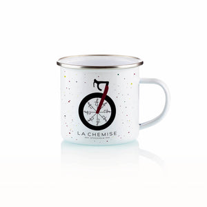 MUG ENAMAL - "WHEEL OF FORTUNE"