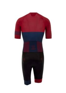 TEAM UV [HERR]  -  STRiKE SS Speedsuit [LONG +2cm] (With Pockets) - BLÅ